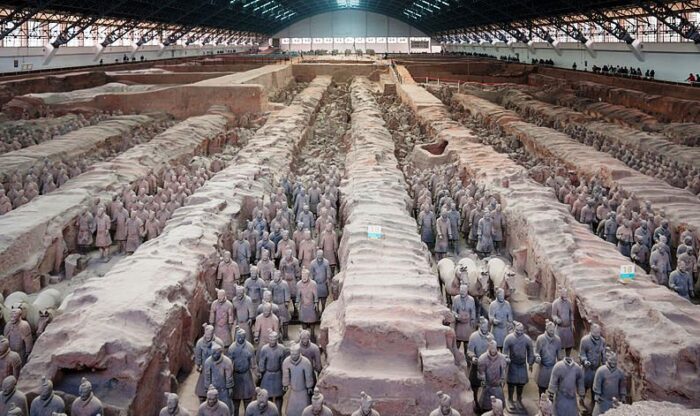 The Terracotta Army in Xi’an
