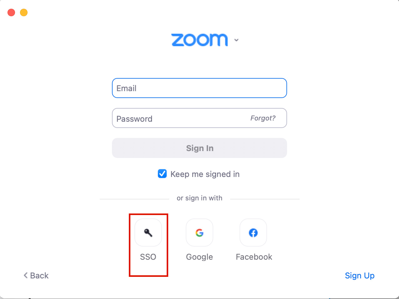 zoom login
